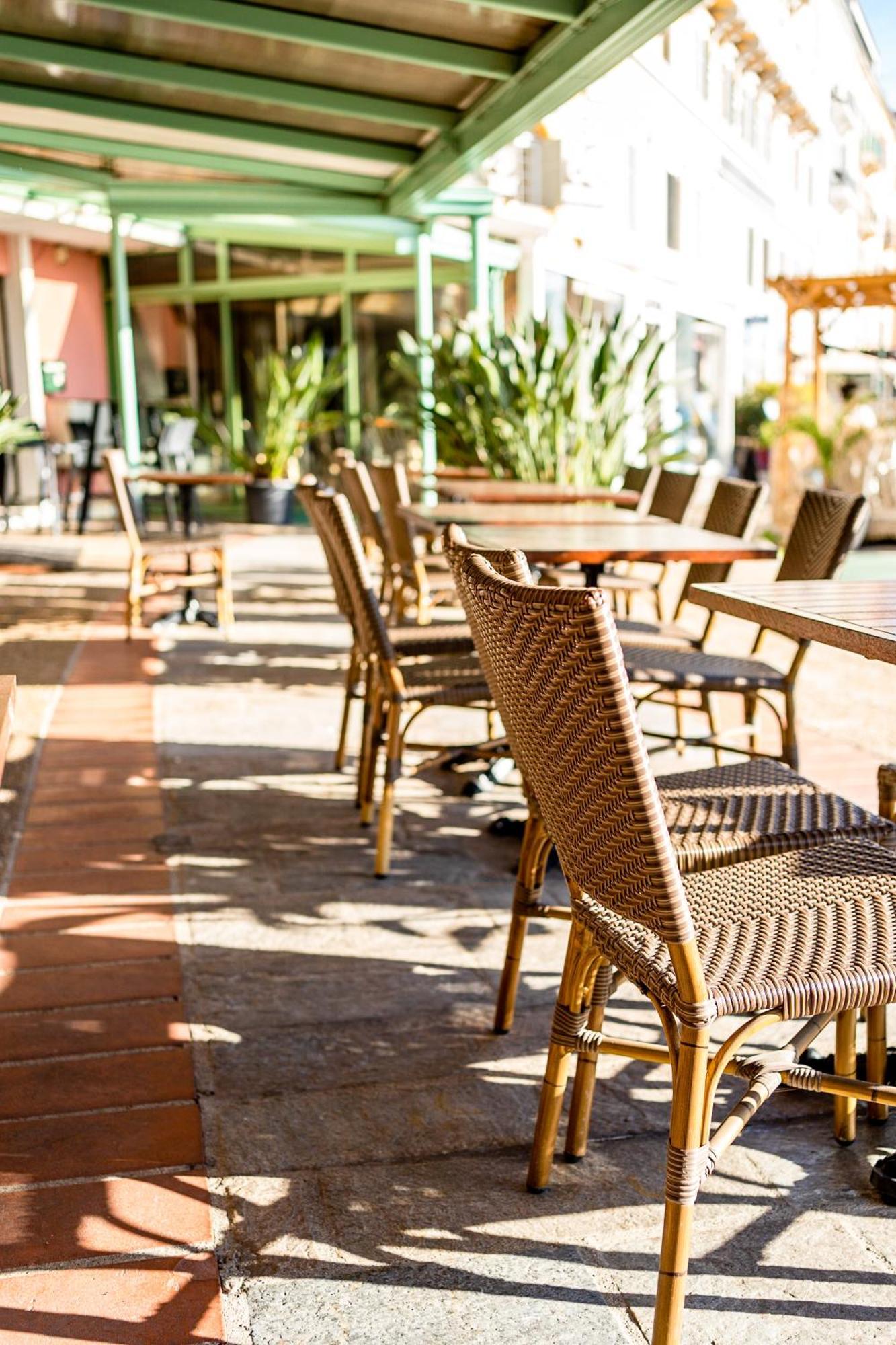 Hotel Du Golfe อฌักซิโอ้ ภายนอก รูปภาพ